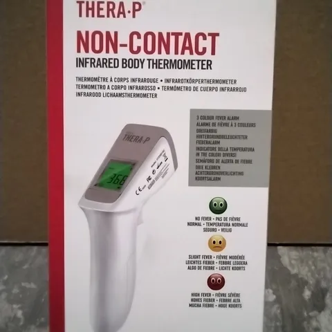 LOT OF 6 BOXED AS NEW HOMEDICS THERMA-P NON CONTACT INFRARED BODY THERMOMETERS - TE-450-EU