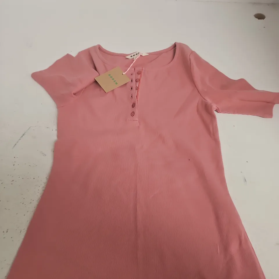 BODEN PINK CORDUROY TOP, UK 10 