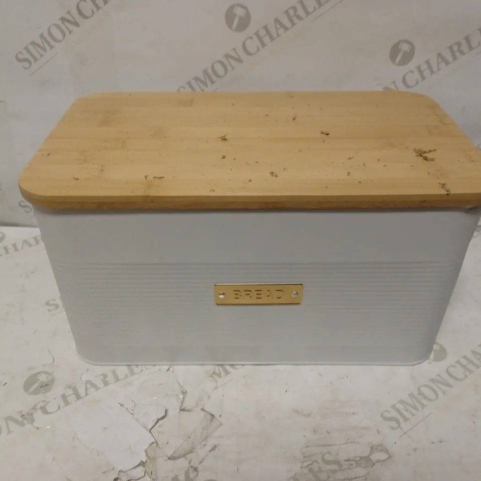 OTTO SQUARE WHITE BREAD STORAGE RRP £45
