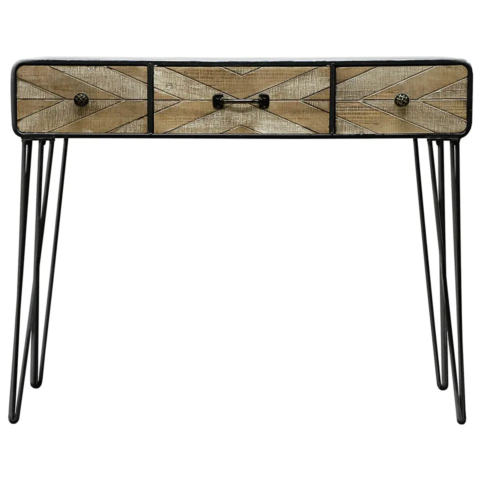 BOXED ASMARA 3 DRAWER CONSOLE TABLE
