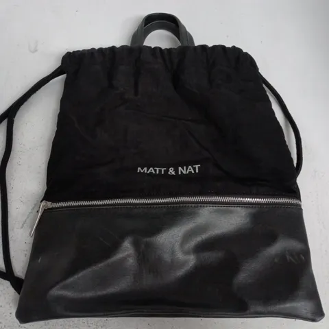 MATT & NAT DODD BACKPACK, BLACK