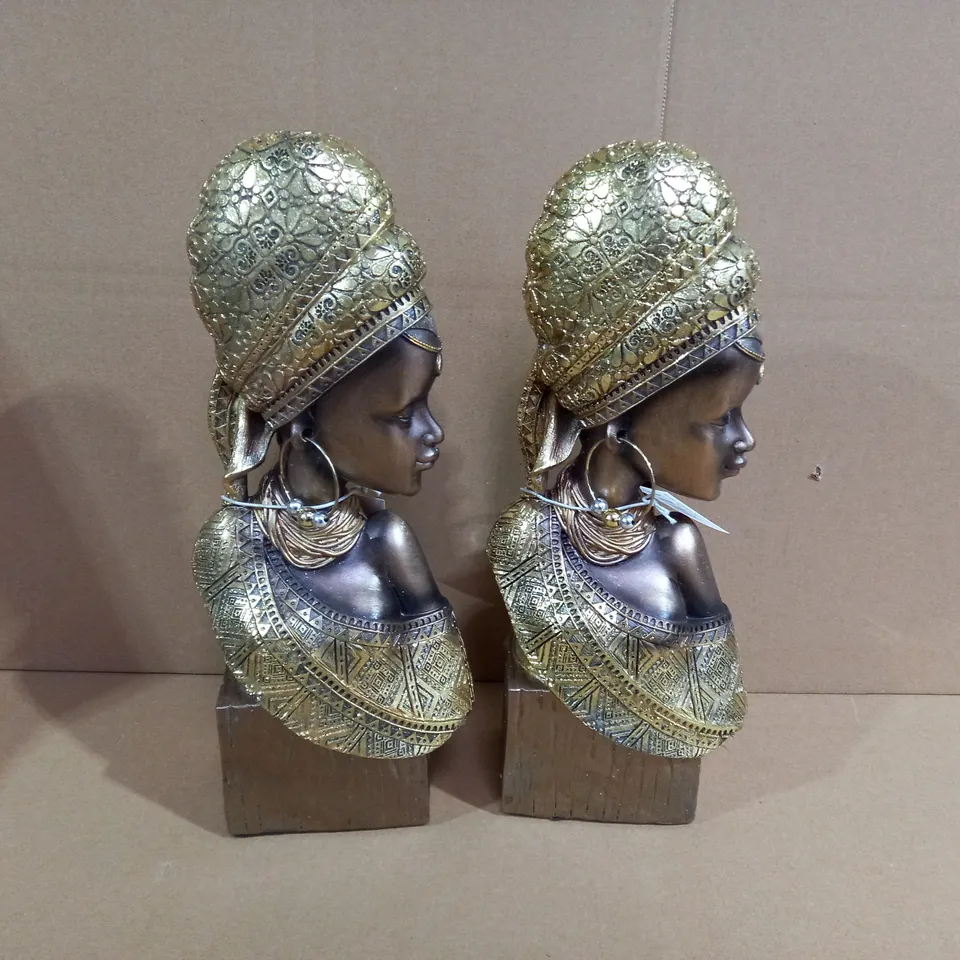 DESIGNER STYLE AFRICAN LADY DECOR