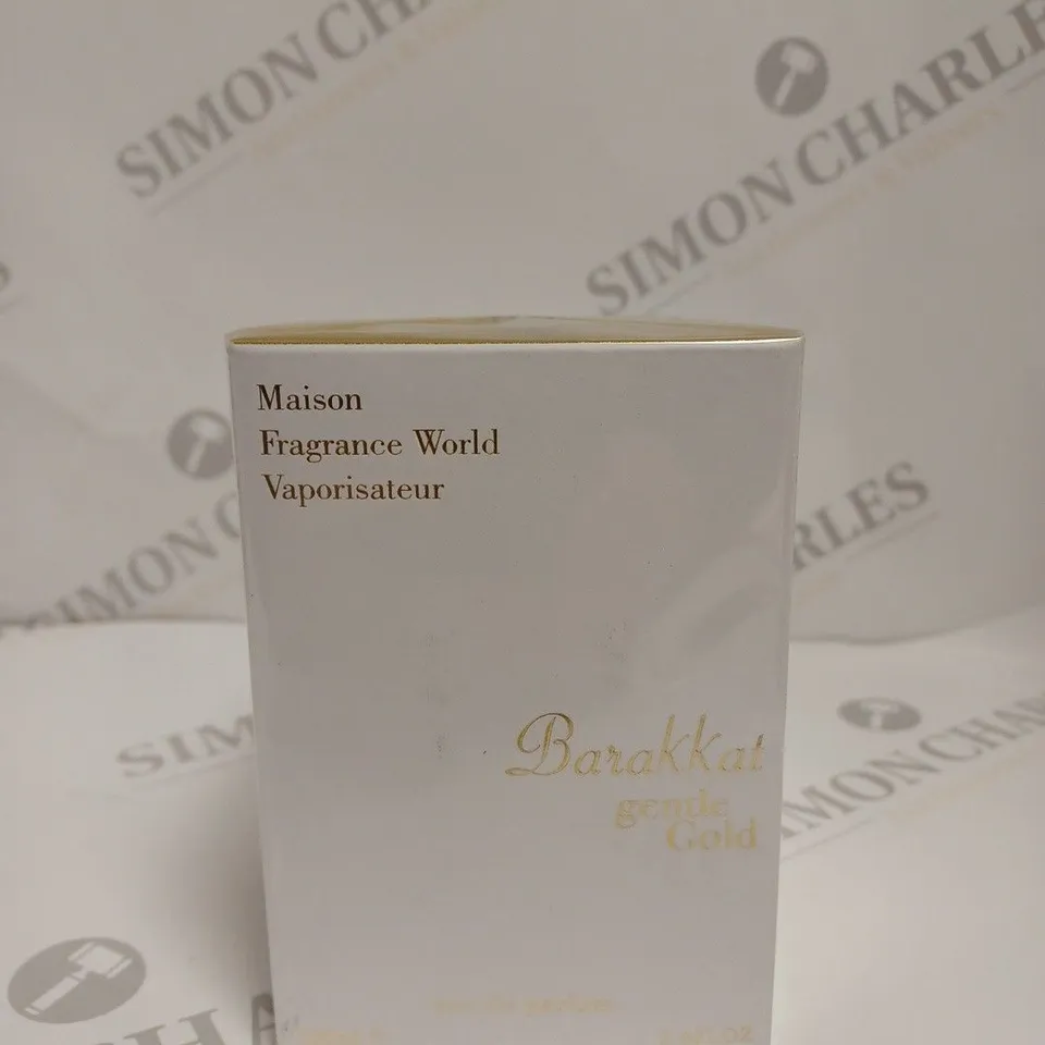 BOXED SEALED BARAKKAT GENTLE GOLD EAU DE PARFUM - 100ML