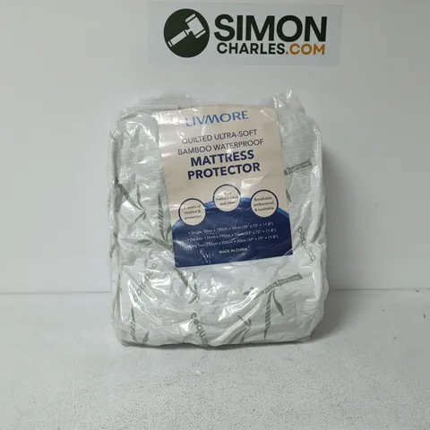 livmore quilted ultra soft bamboo waterproof king size