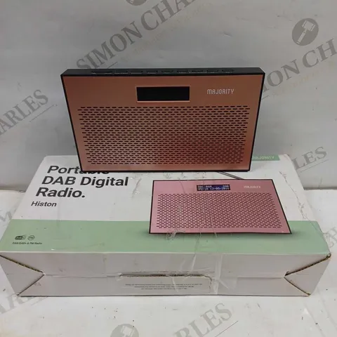 MAJORITY HISTON PORTABLE DAB DIGITAL RADIO