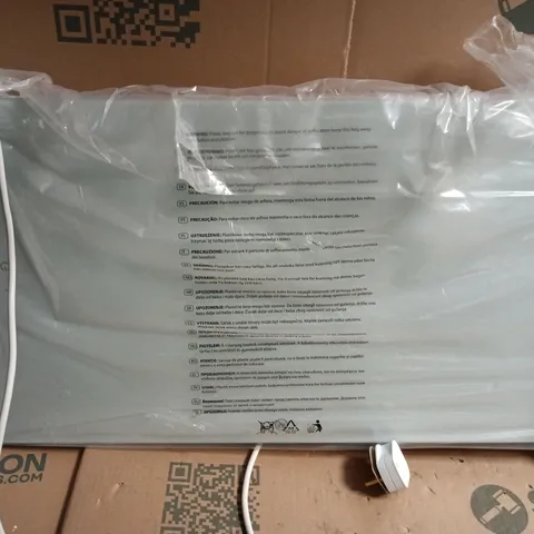 BOXED PRINCESS 1500W SMART GLASS PANEL HEATER 