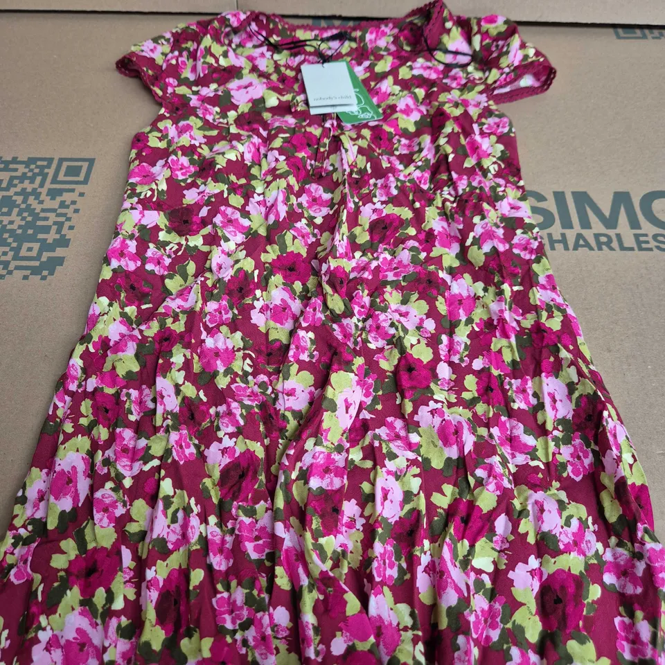 NOBODY'S CHILD PETITE ROSA MINI DRESS - UK SIZE 10