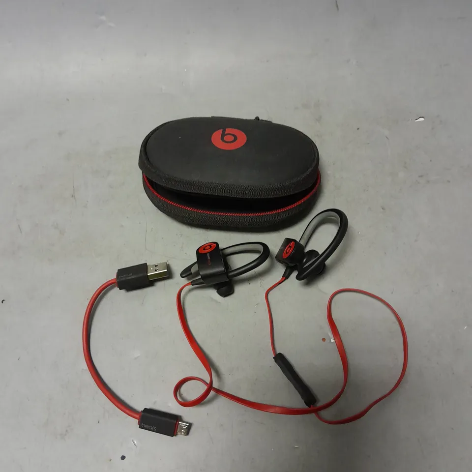 BEATS SPORT EARBUDS IN RED/BLACK