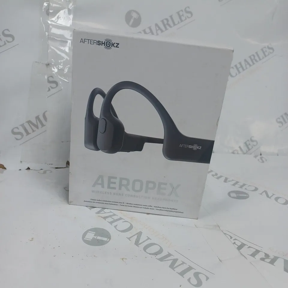 BOXED AFTERSHOKS AEROPEX WIRELESS HEADPHONES