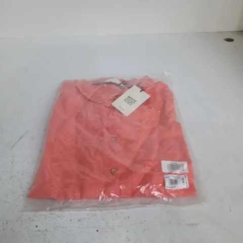 WHITE STUFF SOPHIE LINEN SHIRT β UK 22 (EU 50) MID CORAL