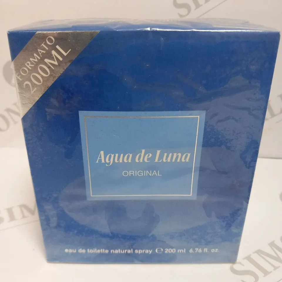 BOXED AND SEALED AGUA DE LUNA ORIGINAL EAU DE TOILETTE 200ML