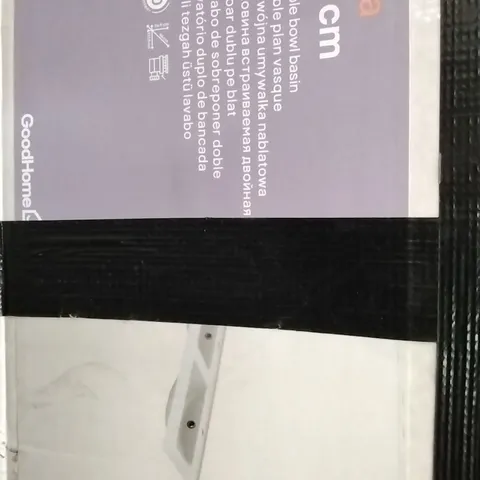 BOXED LANA 120CM DOUBLE BOWL BASIN