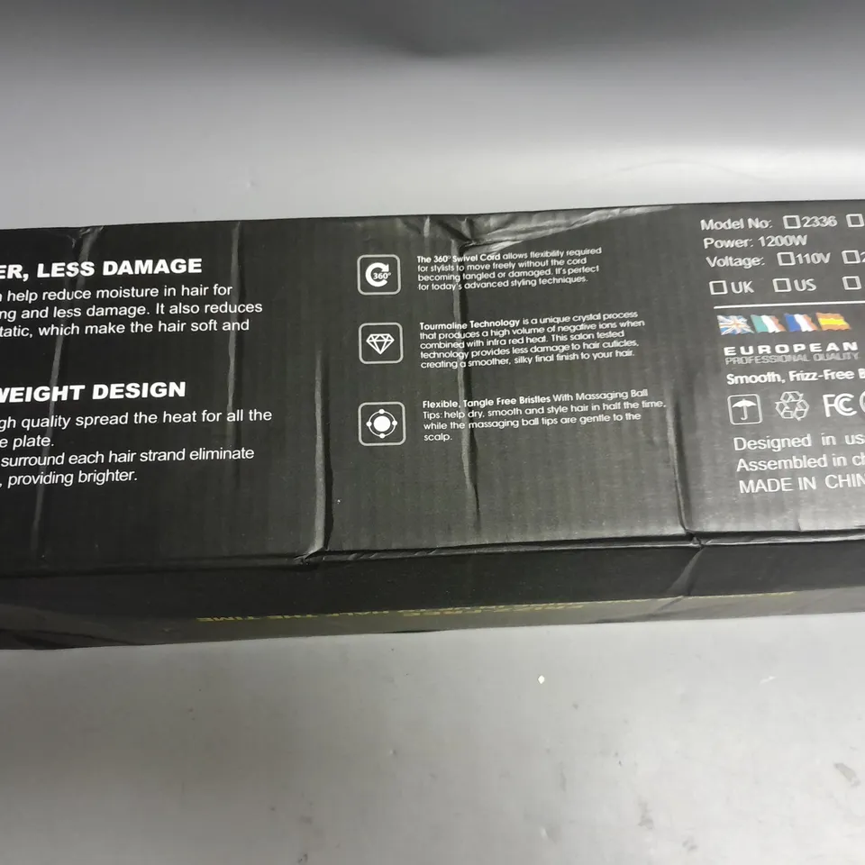 BOXED ONE STEP HOT AIR HAIR STYLING BRUSH