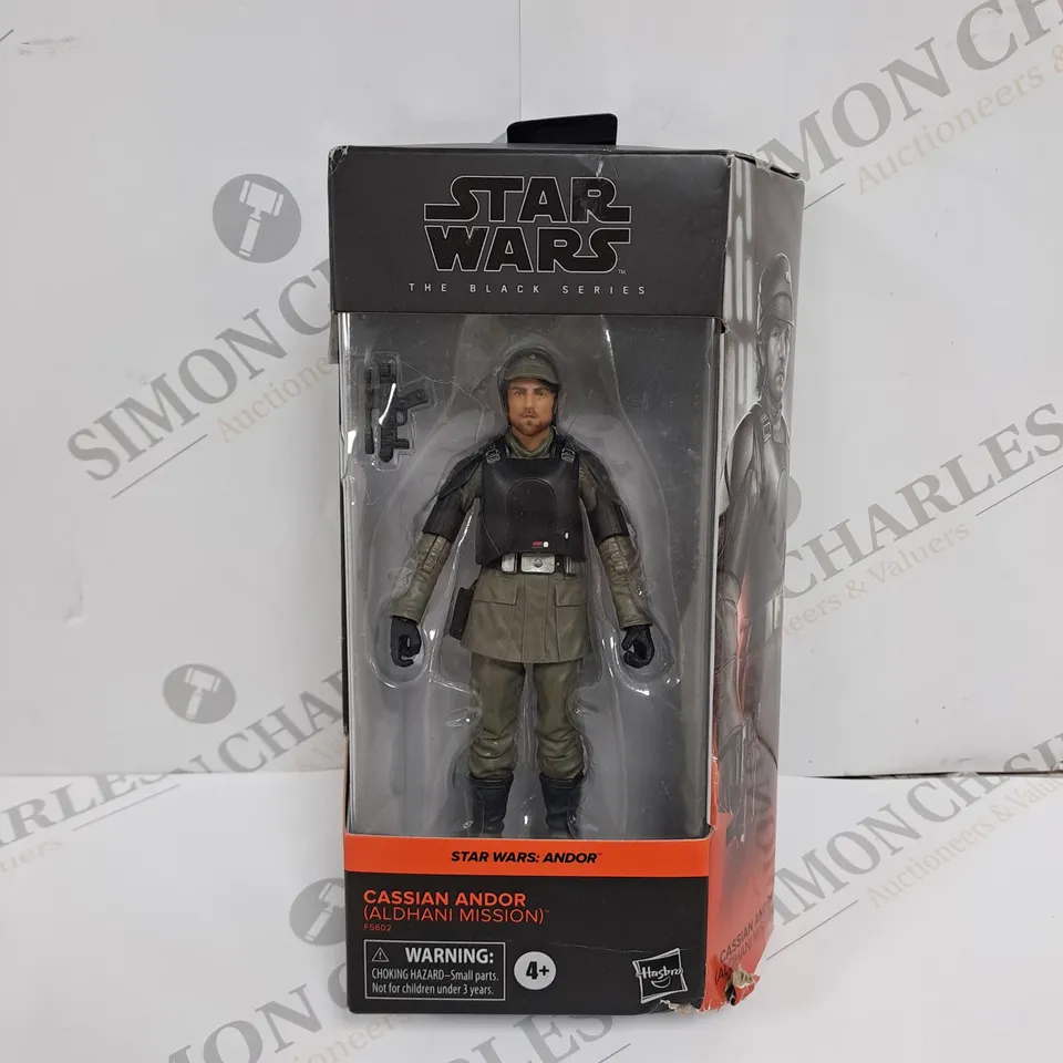 BOXED STAR WARS THE BLACK SERIES CASSIAN ANDOR ALDHANI MISSION F5602 