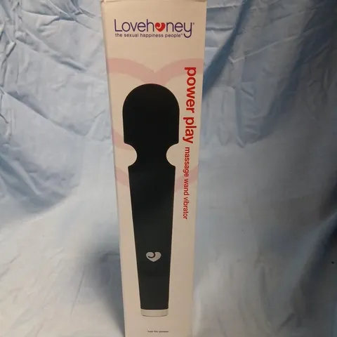 LOVEHONEY POWER PLAY MASSAGE WAND VIBRATOR