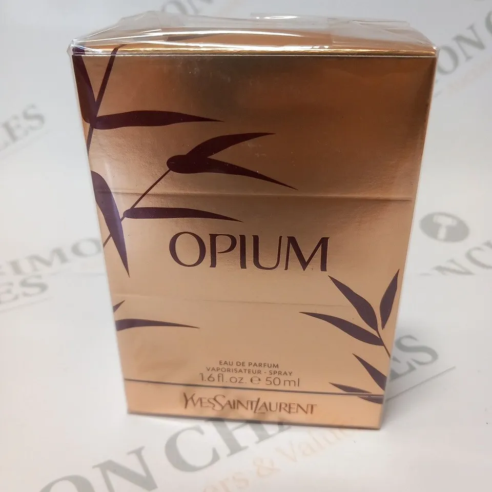 BOXED AND SEALED YVES SAINT LAURENT OPIUM EAU DE PARFUM 50ML