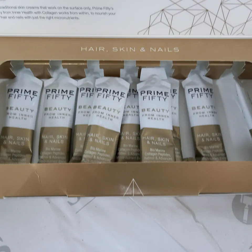 PRIME FIFTY HIGH STRENGTH COLLAGEN SHOTS FOR SKIN, HAIR & NAILS