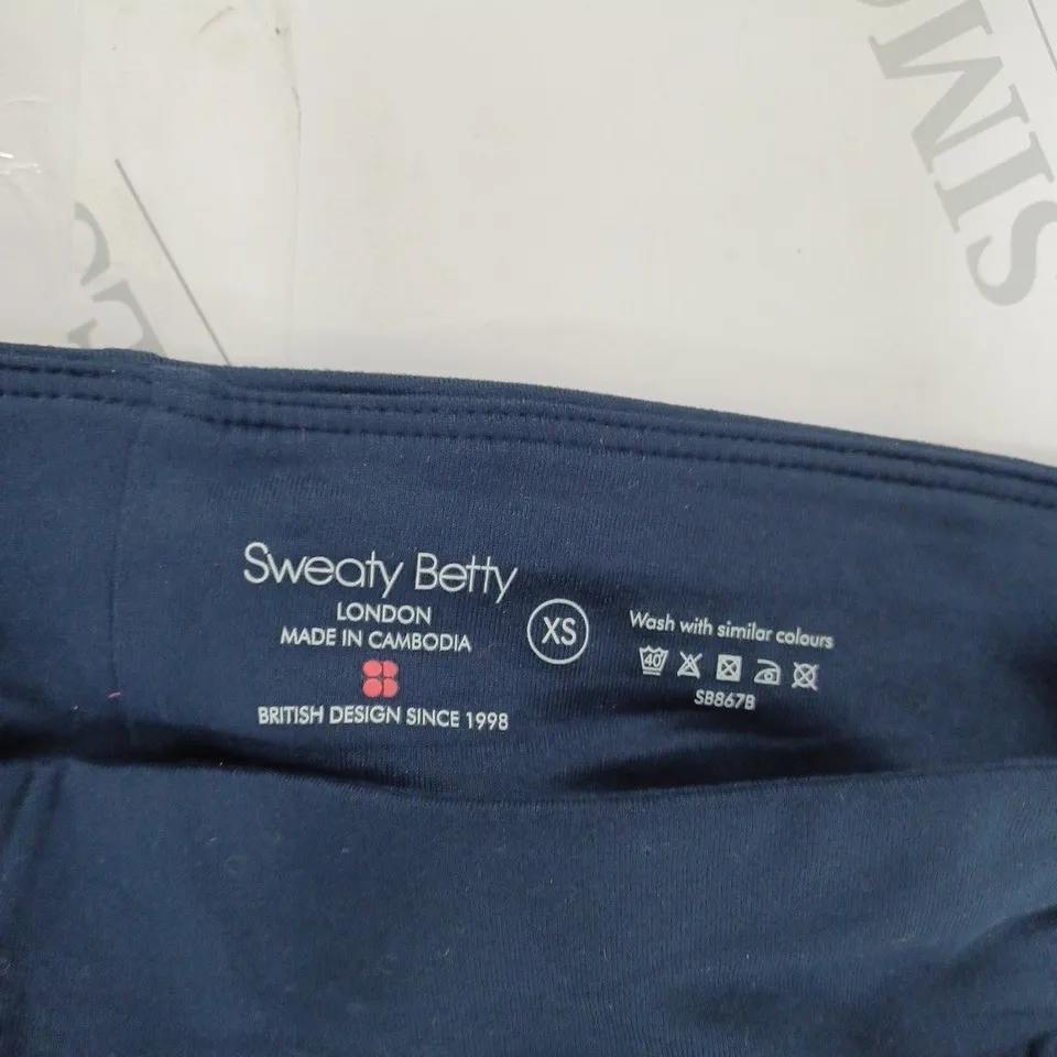 SWEATY BETTY NAVY BLUE YOGA LEGGINGS- XSMALL