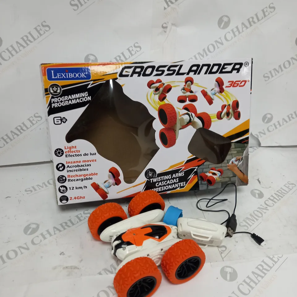 BOXED LEXIBOOK CROSSLANDER 360 REMOTE CONTROL CAR