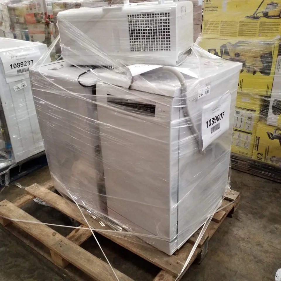 BELACO 9000BTU PORTABLE 4-IN-1 AIR CONDITIONER, CANDY SMART PRO FREESTANDING WASHER DRYER WHITE AND BOSCH SPS4HMW53G SLIMLINE DISHWASHER - UNPROCESSED RAW RETURNS