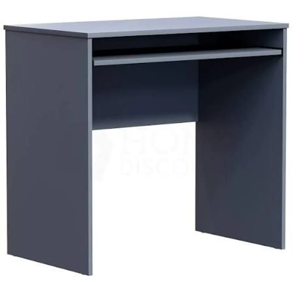 BOXED HUBY COMPUTER DESK - GREY (1 BOX)