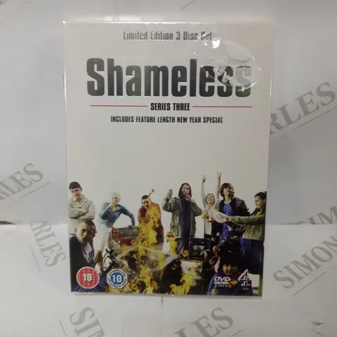 SHAMELESS SERIES 3 SEALED LIMITED EDEITION 3 DISC BOXSET