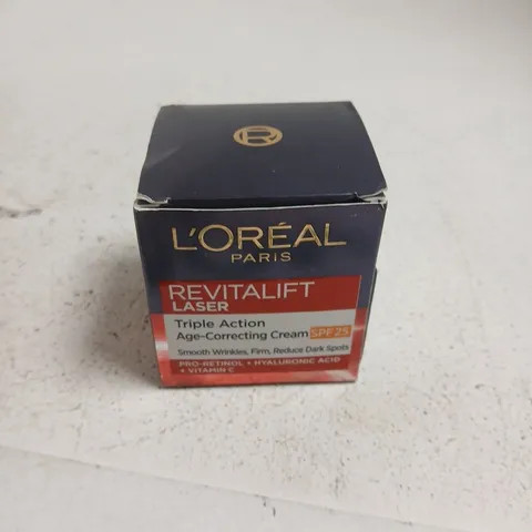 L'OREAL PARIS REVITALIFT LASER TRIPLE ACTION AGE-CORRECTING CREAM SPF25 50ML