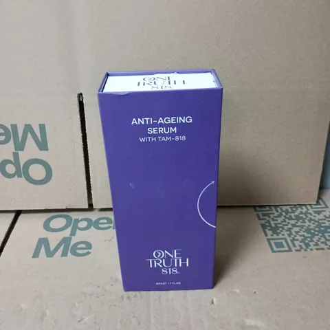 ONE TRUTH 818 ANTI AGEING SERUM WITH TAM 818 BOXED