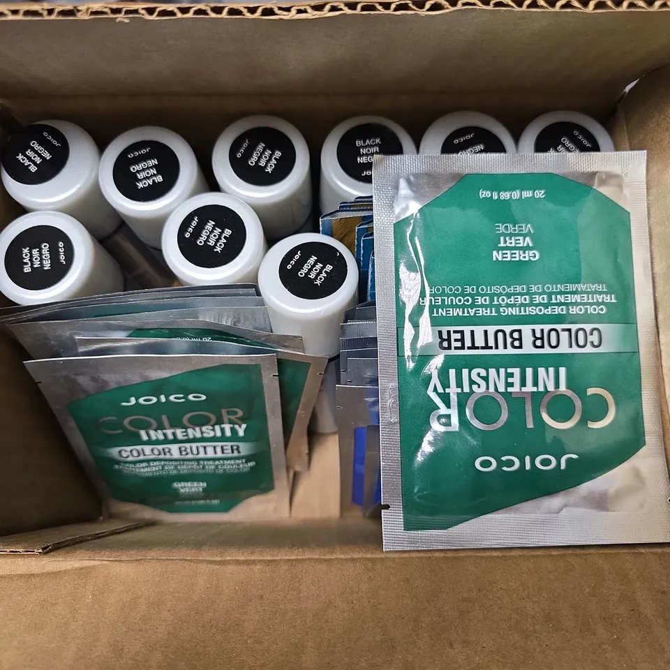 APPROXIMATELY 30 ASSORTED JOICO COSMETICS ITEMS TO INCLUDE TNT SHOT, COLOUR BUTTER, JOICO CURL , ETC - COLLECTION ONLY 