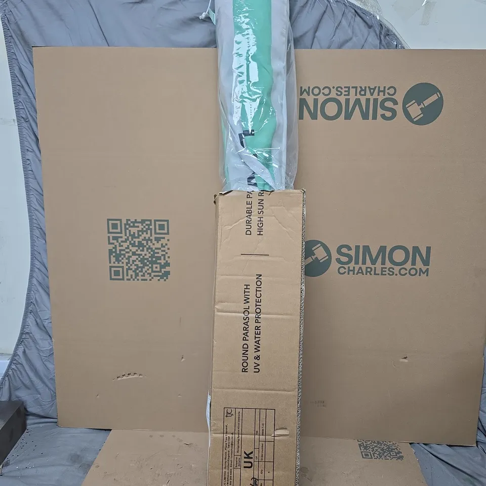 LIVMORE UV+WATERSHIELD 2M PARASOL