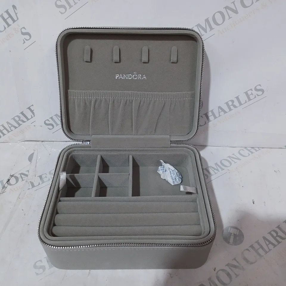 BOXED PANDORA JEWELLERY BOX IN GREY