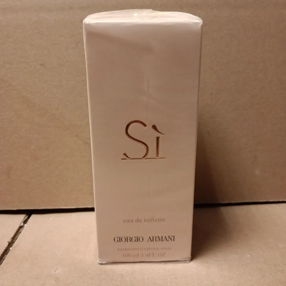 BOXED AND SEALED GIORGIO ARMANI SI 100ML EAU DE PARFUM