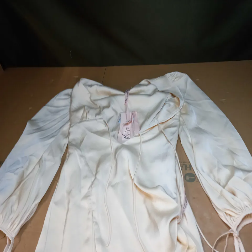 OH POLLY BALLOON SLEEVE MINI DRESS SIZE 6