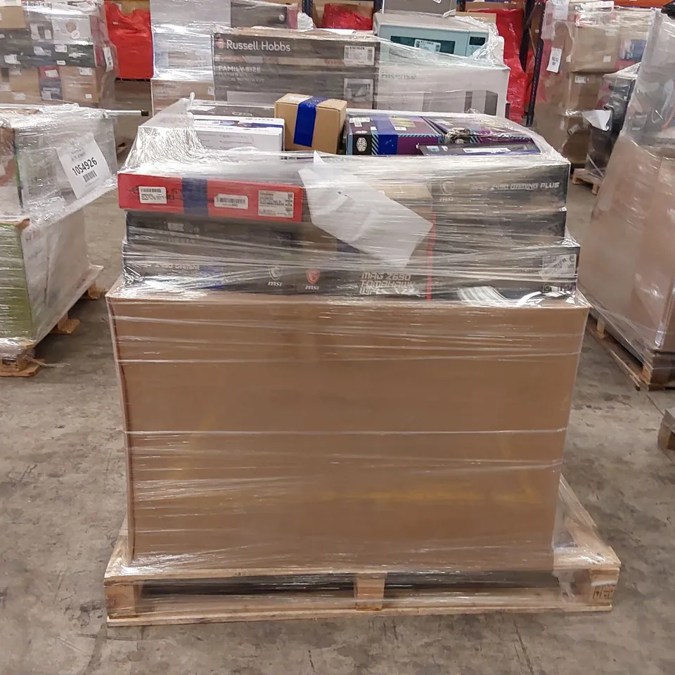 PALLET OF APPROXIMATELY 132 UNPROCESSED RAW RETURN HIGH VALUE ELECTRICAL GOODS TO INCLUDE;
