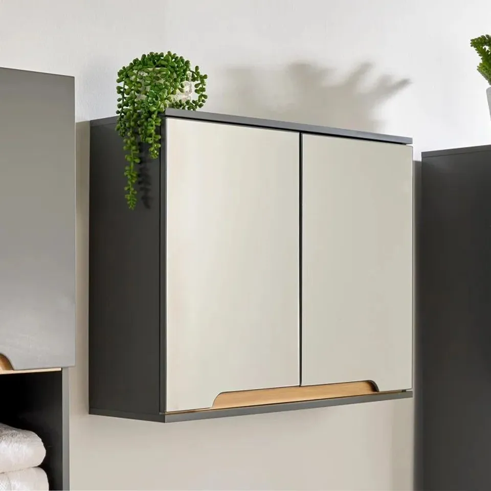 BOXED KEYAAN WALL BATHROOM CABINET (1 BOX)