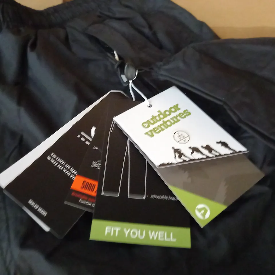 OUTDOOR VENTURES WATERPROOF TROUSERS - S UK 10