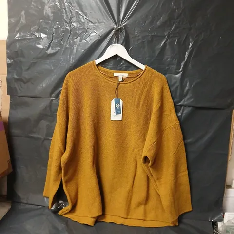SEASALT CORNWALL FRUITY JUMPER IN KELP - UK 26-28
