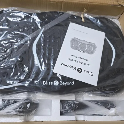 BOXED BLISS & BEYOND CORE PULSE VIBRATION MASSAGER PLATE