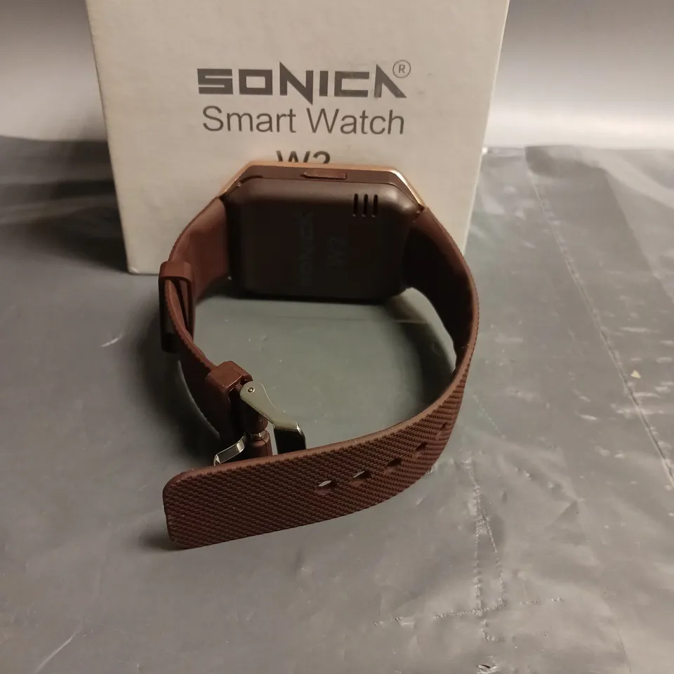 SONICA SMART WATCH W2 GOLD 