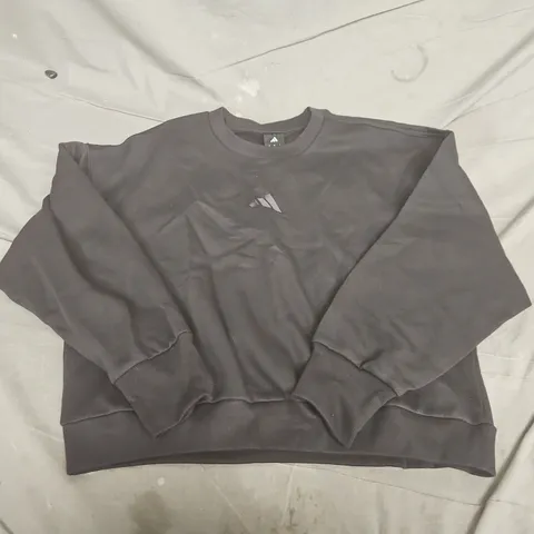 ADIDAS BLACK SWEATSHIRT β UK LARGE (L)
