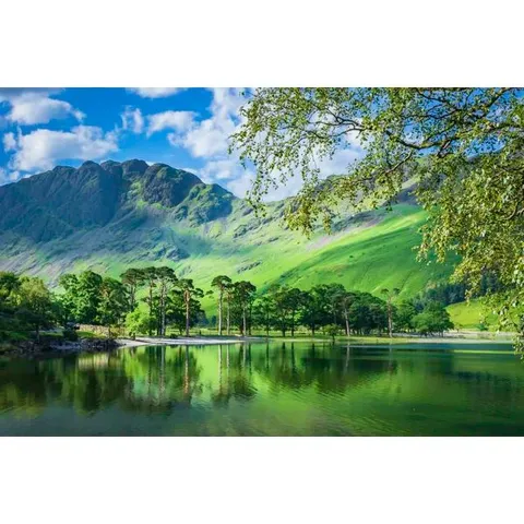 BOXED ENGLISH LAKE DISTRICT - WRAPPED CANVAS PRINT