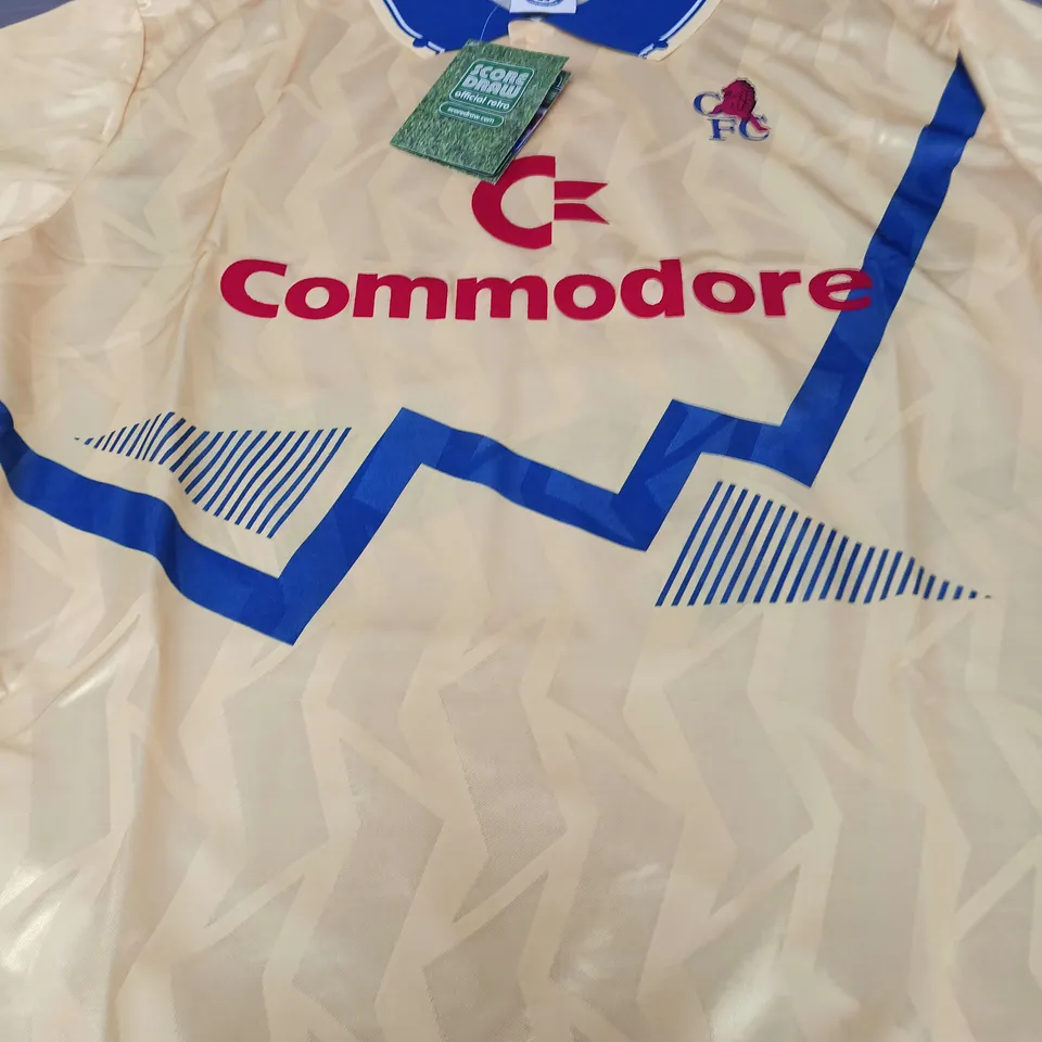 OFFICIAL RETRO CHELSEA FC AWAY JERSEY - SIZE 