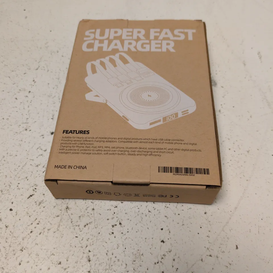 POWER BANK – MULTI-PORT PORTABLE CHARGER (SUPER FAST CHARGER) – BOXED