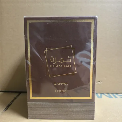 BOXED KHAMRAH QAHWA LATTAFA 100ML