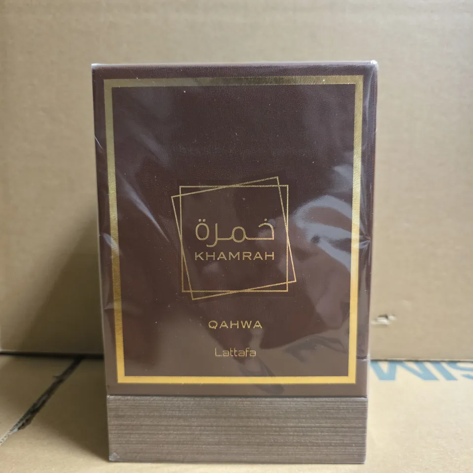 BOXED KHAMRAH QAHWA LATTAFA 100ML