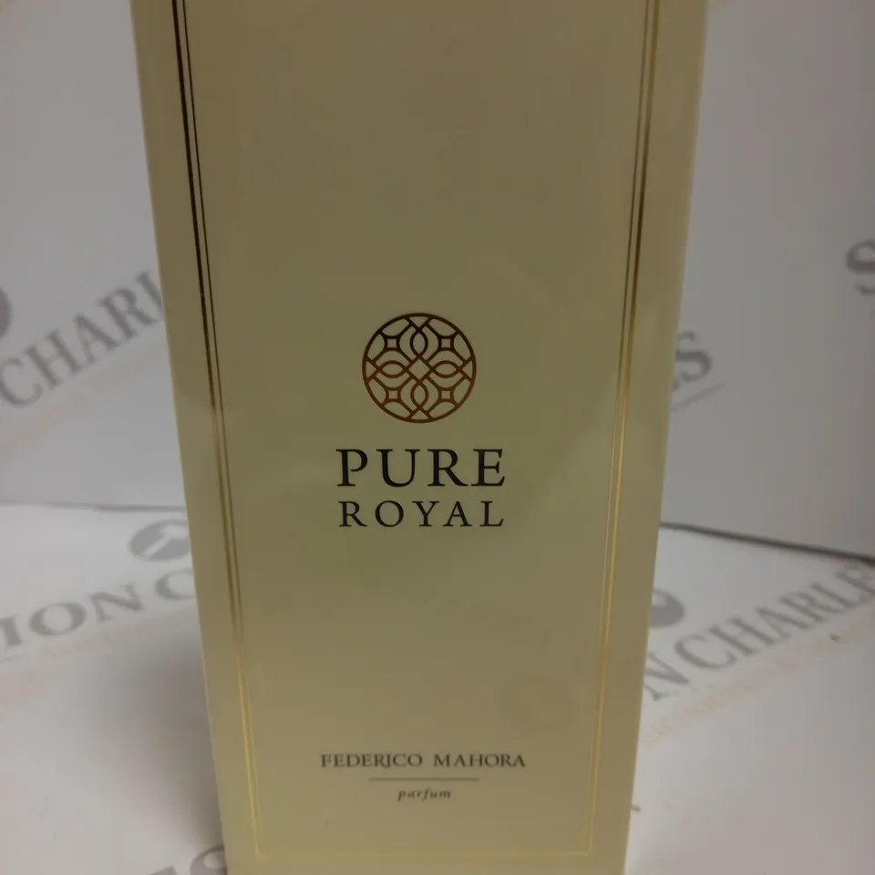 BOXED AND SEALED FEDERICO MAHORA PURE ROYAL PARFUM 50ML