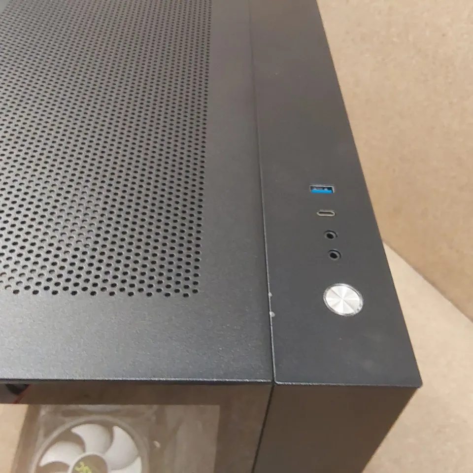 BOXED CUSTOM GAMING PC - GEFORCE RTX 3050 6GB PALIT GRAPHICS CARD, INTEL I7 CPU, 16GB RAM, 256GB SSD ECT