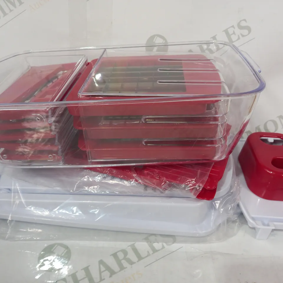 COOK'S ESSENTIALS CHOPPER 8 SLICE & DICE BLADES