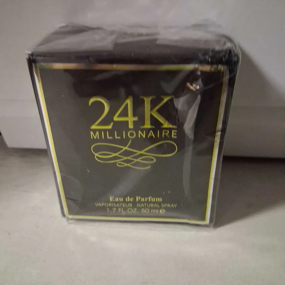 BOXED AND SEALED 24K MILLIONAIRE EAU DE PARFUM 50ML