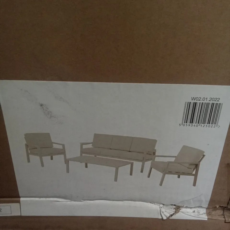 BOXED GOODHOME SANTORIN COFFEE TABLE SET